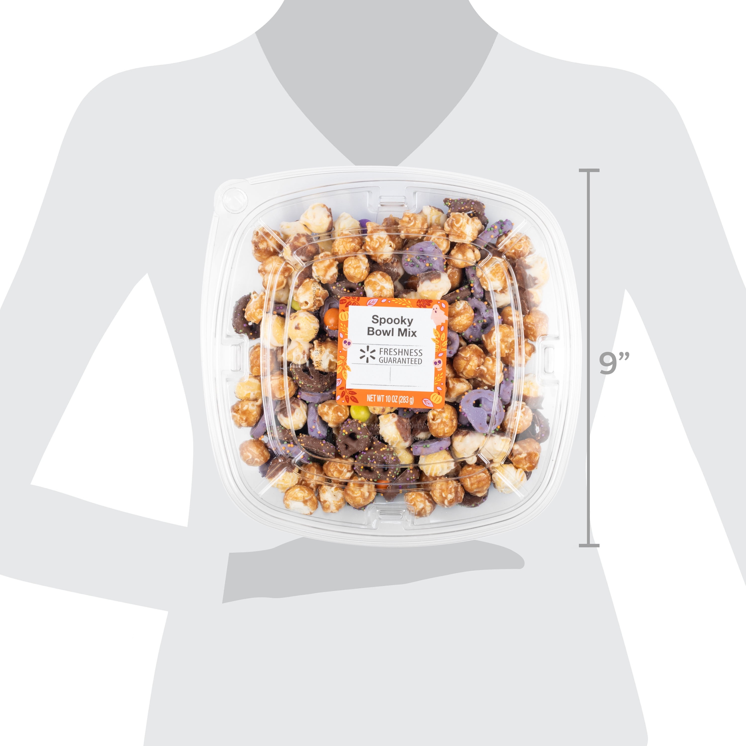 Freshness Guaranteed Halloween Spooky Bowl Snack Mix, 10 oz
