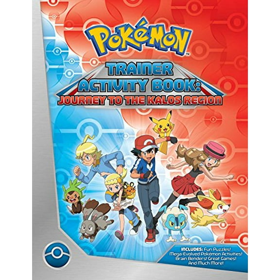 Pre-Owned Pokemon Trainer Activity Book: Journey to the Kalos Region Paperback