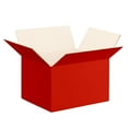 thumbnail image 5 of Ucanpack 1/8” Thick Corrugated Shipping Box 25 Pcs, Made In Usa- Boxes For Packaging Moving, Red 11x11x11" Moving Boxes Large, Packaging Box For Small Business, 5 of 9