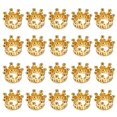 thumbnail image 4 of 20 Pcs Exquisite Copper Mini Crown Shaped Decorations DIY Zircon Decorations, 4 of 8
