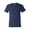 Navy Triblend, variant on BELLA CANVAS Unisex Triblend V-Neck Short Sleeve T-Shirt