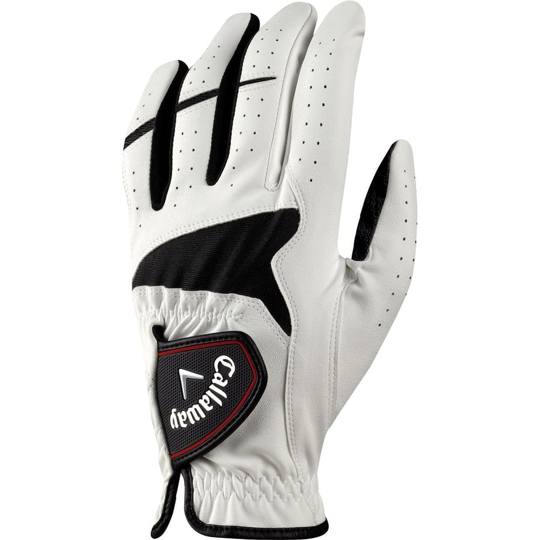 Callaway XXT Xtreme Golf Glove, 2 Pack, White (Worn on Left Hand) - image 2 of 3