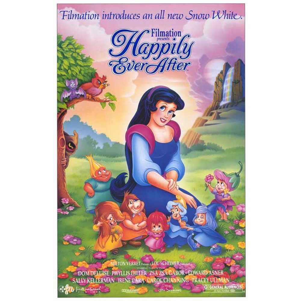 Happily Ever After - movie POSTER (Style A) (27" x 40") (1993