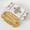 thumbnail image 2 of xianlin-Candle Accessory Set Gift Box, Exquisite Wave Storage Tray Plate, Candle Wick Trimmer, Bell Candle Wick Snuffer, Candle Wick Dipper, 4-in-1 Candle Care Toll Kit for Scented Candle Lover, Gold, 2 of 4