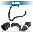 thumbnail image 4 of Manguera de refrigerante superior del radiador Unique Bargains para BMW 525i 2001-2003 No.11531438632, 4 of 7