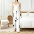 thumbnail image 5 of Pajama Pants Women, honey bee Sweatpants Soft Sleep Lounge Pants, Casual PJ Bottoms Pants with Pockets, 5 of 5