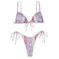 thumbnail image 1 of MKLEKYY Trajes De Baño Dama Sexy Bikini 2023 Swimsuit Women Swimwear Push Up Bikini Set Thong Brazilian Bathing Suit Beach Wear, 1 of 3
