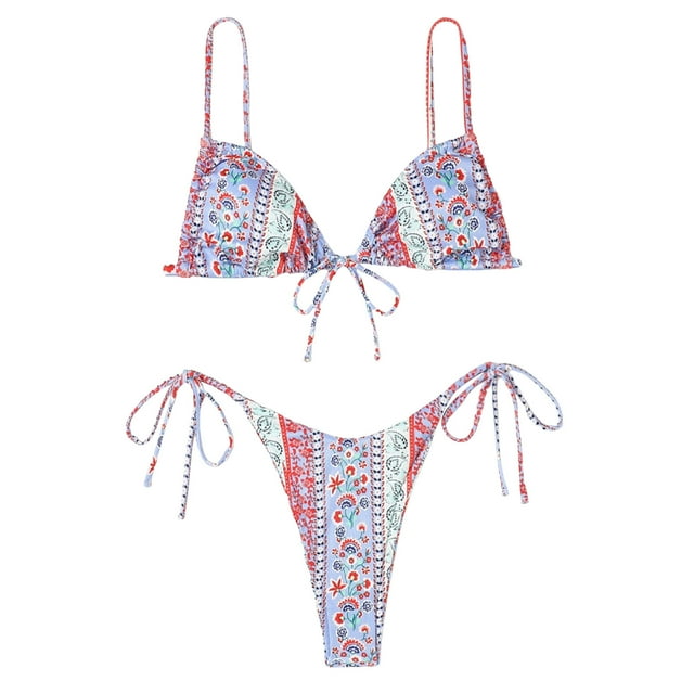 MKLEKYY Trajes De Baño Dama Sexy Bikini 2023 Swimsuit Women Swimwear Push Up Bikini Set Thong Brazilian Bathing Suit Beach Wear