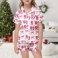 thumbnail image 2 of oqasdz Girls Pajamas Floral Print Long Sleeve Top and Pants Sleepwear for Kids and Toddler Home Outfit Outfit Comfort Soft Pajama Set, 2 of 5