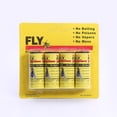 thumbnail image 2 of Sticky Bug, Bug Indoor, 4 Pc Pack, Tape Indoor for Home, Indoor Bug, Home Flying Catching, Yellow, 1 Pack,, 2 of 7
