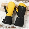 thumbnail image 3 of Ski Gloves Winter Waterproof Snowboard Snowmobile Skiing Motorcycle Riding Warm ,Easy to Use, 3 of 6