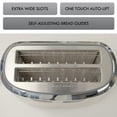 thumbnail image 4 of Kenmore Elite 4-Slice Long Slot Toaster Silver Stainless Steel with Auto-Lift and Digital Controls, 4 of 10