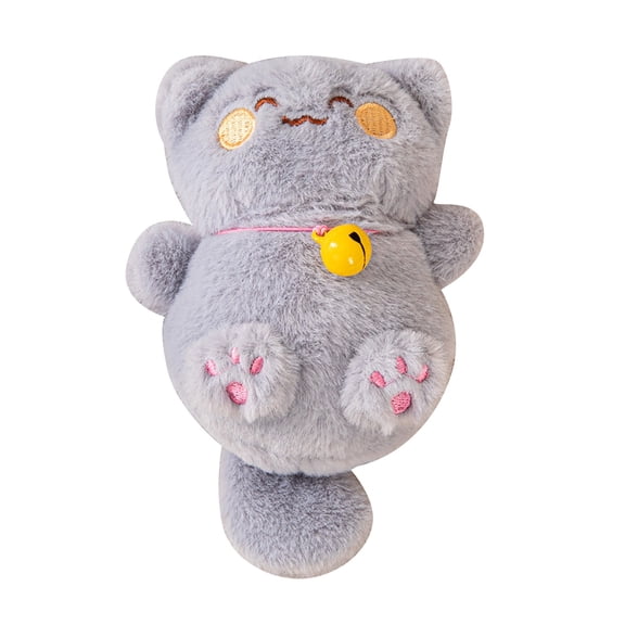 Dolls & Accessories Cat Keychain Cute Beckoning Stuffed Animal Soft Fortune Charm For Bags & Keys