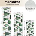 thumbnail image 4 of White Christmas Tree Pattern Kitchen Rugs Sets Of 3,Kitchen Runner Rugs Non Skid Washable,Decorative Kitchen Floor Mats for Kitchen,Sink,Laundry,17"x30"+ 17"x47" + 17"x59", 4 of 6