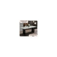 thumbnail image 4 of LeisureMod Zara Mid-Century Modern Rectangular 62" Dining Table with Sintered Stone Wide Top and Curved Stainless-Steel Base for Kitchen and Dining Room in Light Grey, 4 of 9