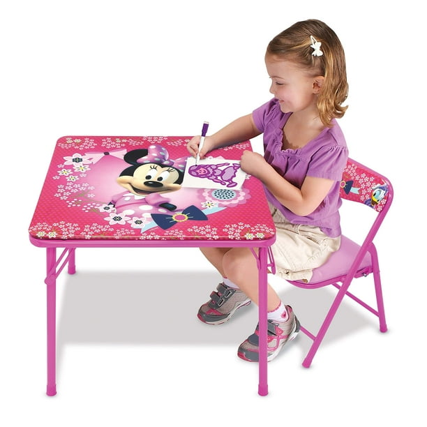 disney minnie mouse first fashionista activity table set