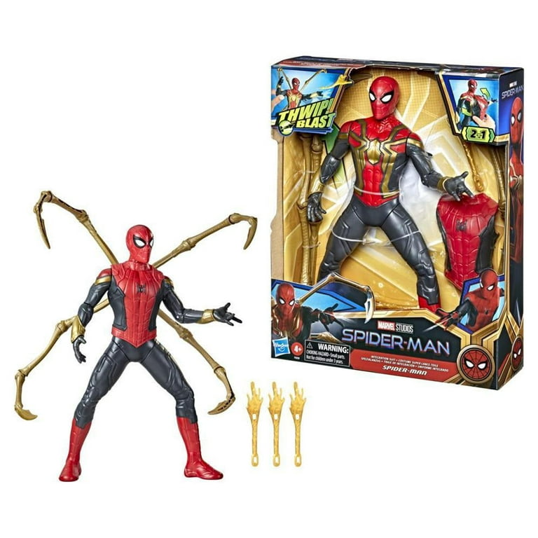 Marvel: Thwip Blast Spider-Man Kids Toy Action Figure for Boys and Girls  Ages 4 5 6 7 8 and Up (11”)