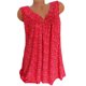 thumbnail image 3 of Camiseta sin mangas con cuello en V sin mangas, camiseta holgada de verano para mujer, rojo, M kenally AP001998-20, 3 of 5