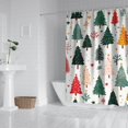 thumbnail image 2 of Winter Funny Bath Curtain,Gnomes Short Bathroom Curtain Standard Bathroom Curtains for Apartment Bathroom Decor Christmas, 2 of 5