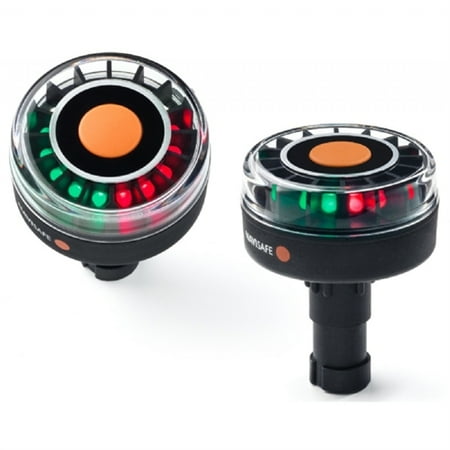 Description Black And White - Navilight Tricolor 2NM w/Scotty base