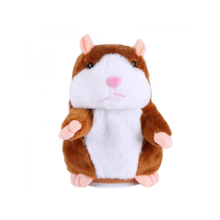 Kids Talking Hamster Plush Toy Sound Record Speaking Hamster Toys Gifts