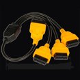thumbnail image 2 of Sidaley Cable de interfaz OBD II de 50cm, adaptador de 1 a 3 a hembra, divisor de diagnóstico de coche, conexión de línea de extensión de 16 Vehículos, repuestos y accesorios Mis Sidaley VI021736-00B, 2 of 6