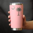 thumbnail image 3 of Bevvee Insulated Travel Tumbler 20 oz Flag Of South Carolina South Carolina Enthusiast Gifts Tumblers, 3 of 4