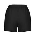 thumbnail image 7 of cfhntfmh High Waisted Shorts Women Casual Elastic Waist Drawstring Yoga Lounge Shorts Summer Loose Beach Shorts, 7 of 7