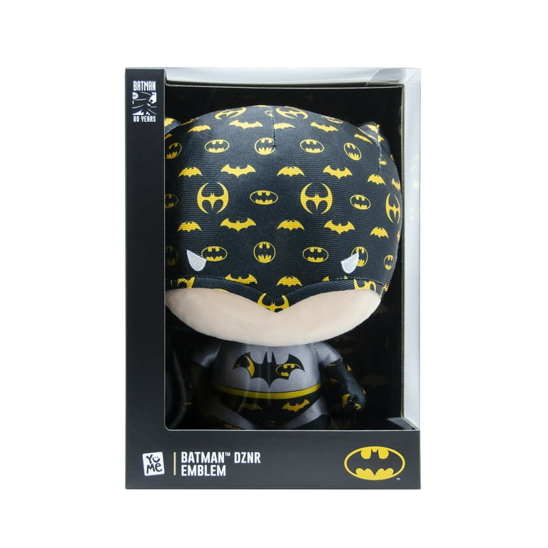 10 Inch DZNR BATMAN EMBLEM Plush in Collectible GIFT BOX Walmart