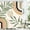 Abstract Boho Sage Green, variant on Nature Landscape Shower Curtain Waterfall 72Wx72L Inch Jungle Rainforest Water Scene Mountain Cave Scenic Woodland Tree Lake Green Spa Zen Art Cloth Fabric Men Bathroom Decor Set with 12 Hooks