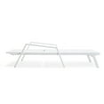 thumbnail image 4 of LeisureMod Marlin Chaise Lounge Chair Aluminum White Arms Set of 2 White, 4 of 10