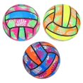 thumbnail image 1 of 3Pcs Colorful Inflatable Water Volleyball for Beach Pool Volleyball Toy_Perfect Gift, 1 of 3