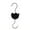 Noir, variante sur Crochets pour Usage Domestique, Grande Capacité, Crochet d'Alimentation, Accessoire pour Mangeoire d'Oiseaux pour l'Organisation Quotidienne et l'Utilité Suspendue