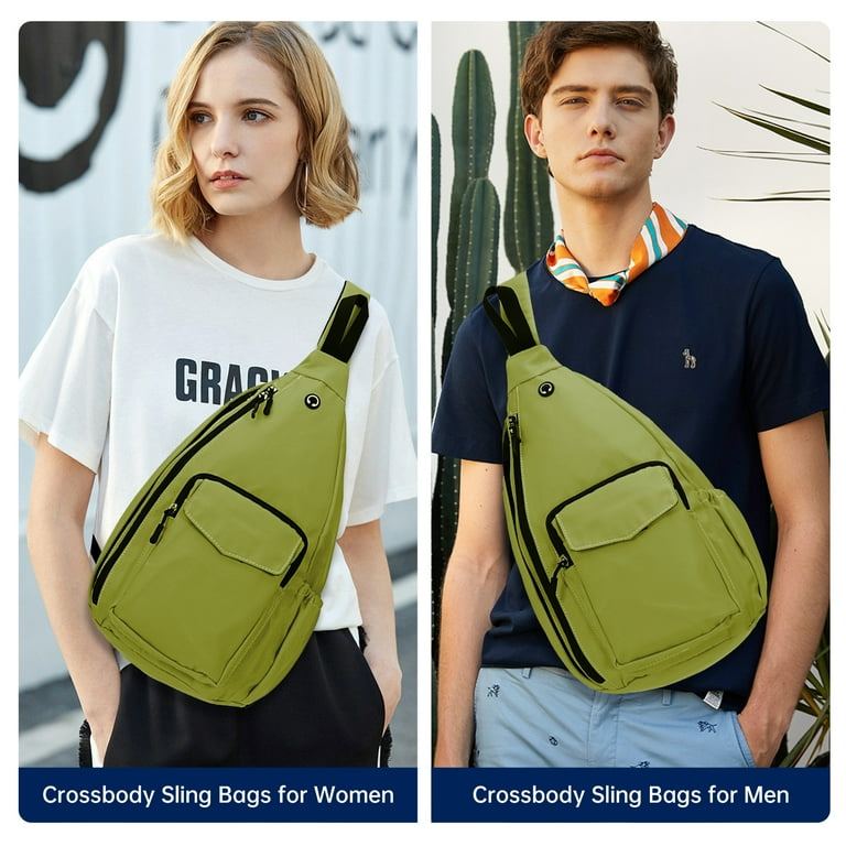 HAWEE Left or Right Sling Bag for Women and Men Convertible
