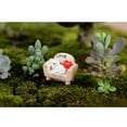 thumbnail image 2 of LOVIVER 5 Pièces Micro Paysage Mini Résine Animaux Chien Canapé Statue Fée Décor DIY Rose, 2 of 8