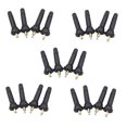 thumbnail image 1 of 20pcs Vástago de válvula de sensor de presión de neumáticos WEIHJMXG Negro, 1 of 3