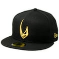 thumbnail image 1 of Star Wars The Mandalorian Mudhorn Sigil New Era 59Fifty Fitted Hat-7 1/4 Fitted, 1 of 5