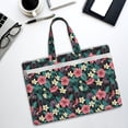 thumbnail image 6 of Pofeuu Green Tropical Leaves Print Laptop Bag Carrying - Computer Bag Laptop Case Shoulder Slim Work Travel, 6 of 8