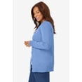 thumbnail image 3 of Woman Within Plus Size Perfect Long-Sleeve Cardigan Sweater, 3 of 4
