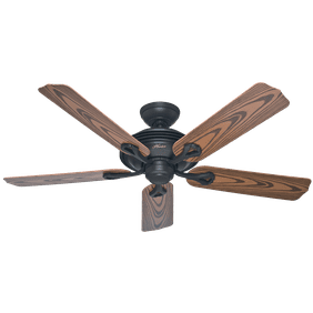 Hunter 52 Hunter Original Damp Rated White Ceiling Fan With Pull