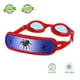 thumbnail image 3 of Gafas de natación HYDROCOMFY para bebés de 3 a 6 años, color rojo y azul, 3 of 7