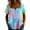 Green, variant on Molidfa Women's Notch Neck Blouse Short Sleeve Plaid Ruched Front Button Down Loose Fit Casual Elegant Top