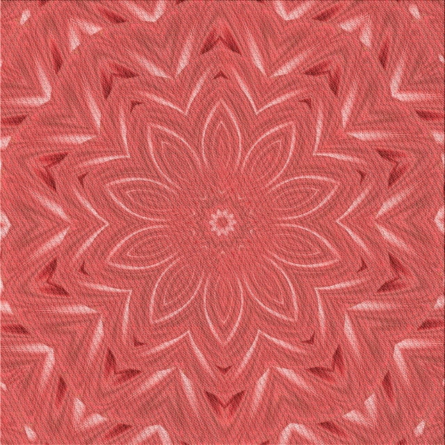 Ahgly Company Tapis d'Intérieur Lavable en Machine Carré Rouge Transitionnel, 4 Pieds Carré