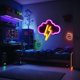 thumbnail image 4 of Señales de neón en la nube y flash, decoración led, decoración de juegos, decoración de salas de juegos, neón, USB y batería B, 4 of 5