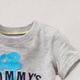 thumbnail image 6 of Toddler Boy Outfit Set Toddler Baby Fire Truck Animal Print Short Sleeve T-Shirt and Shorts 2-Piece Cute Summer Outfit Toddler Boy Short Set, 6 of 8