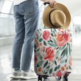 thumbnail image 2 of Pioneer Flower Floral Print Pattern Luggage Cover Fashion Suitcase Cover Baggage Covers Fit 25-28 Inch Luggage (Go Travel), 2 of 5