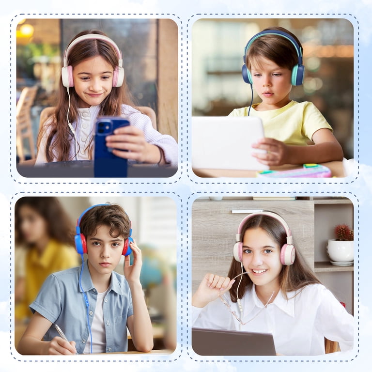 KVIDIO Kids Wired Headphones with Microphone photo 6