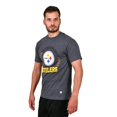 thumbnail image 2 of Playera para Hombre NFL Talla CH Gris Steelers, 2 of 3
