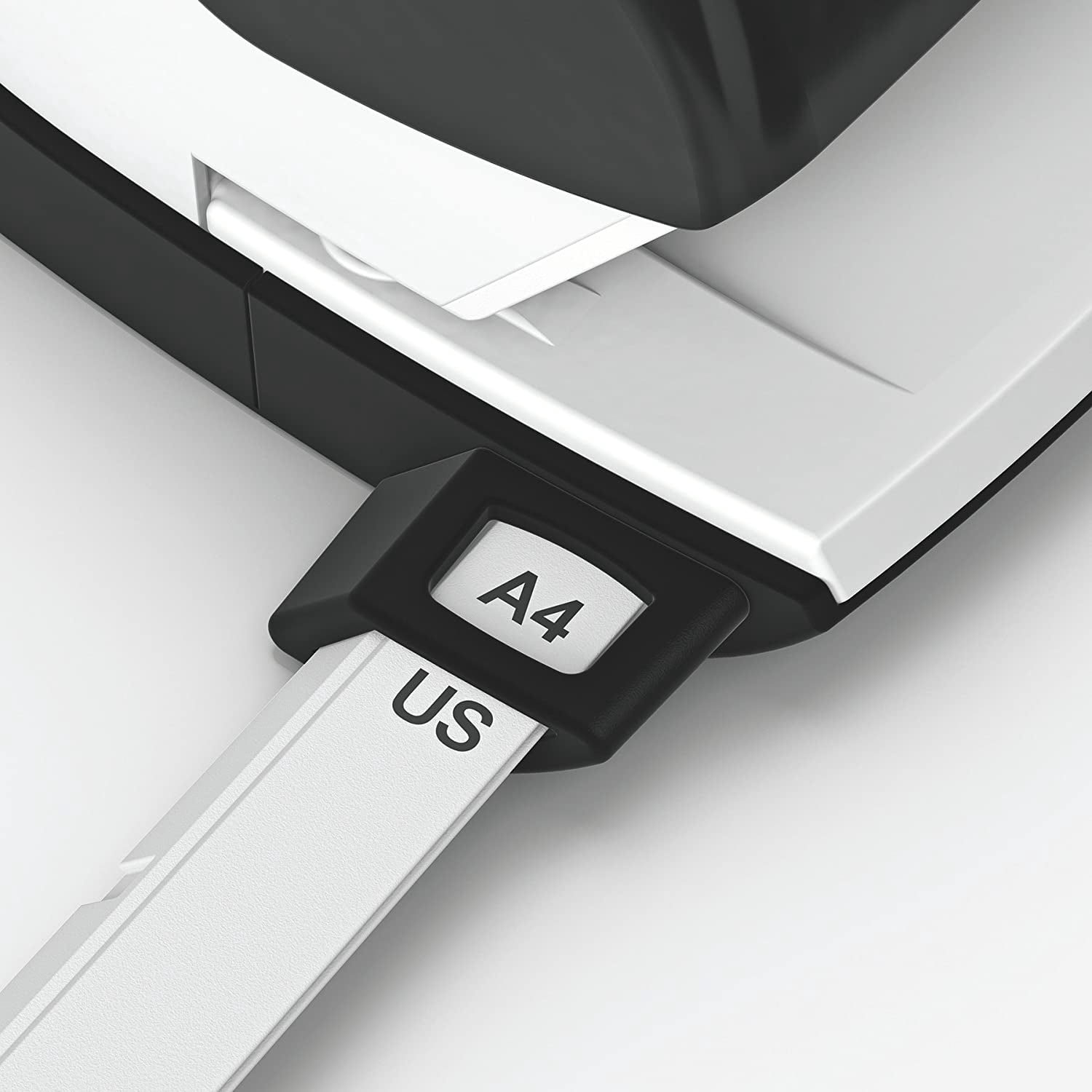 Leitz Metal Office Hole Punch NeXXt Black