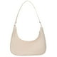 thumbnail image 4 of Bolsa Moda mujer color puro bajo el brazo Hobos de mano con asa superior (beige) Ehuebsd Para Estrenar, 4 of 9